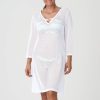 Maillots De Bain PrimaDonna Tunique De Plage & Pareo | Caftan White