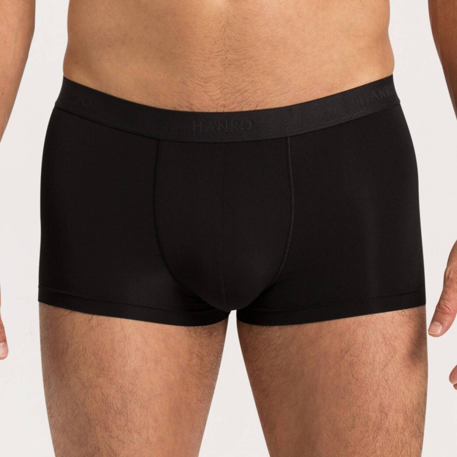 Homme Hanro Boxer Homme | Boxer Homme Noir