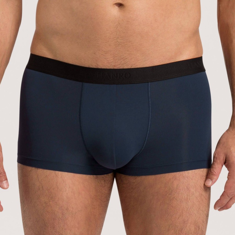 Homme Hanro Boxer Homme | Boxer Homme Midnight Navy