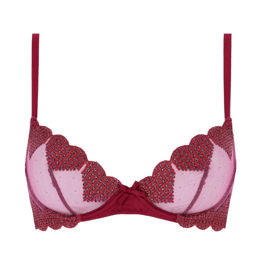 Soutiens-Gorge Fleur du Mal | Soutien-Gorge Corbeille Rouge