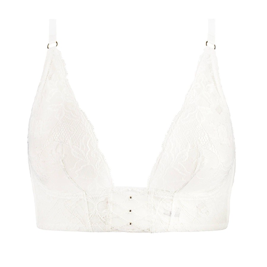 Soutiens-Gorge Aubade | Soutien-Gorge Triangle En Dentelle Opale