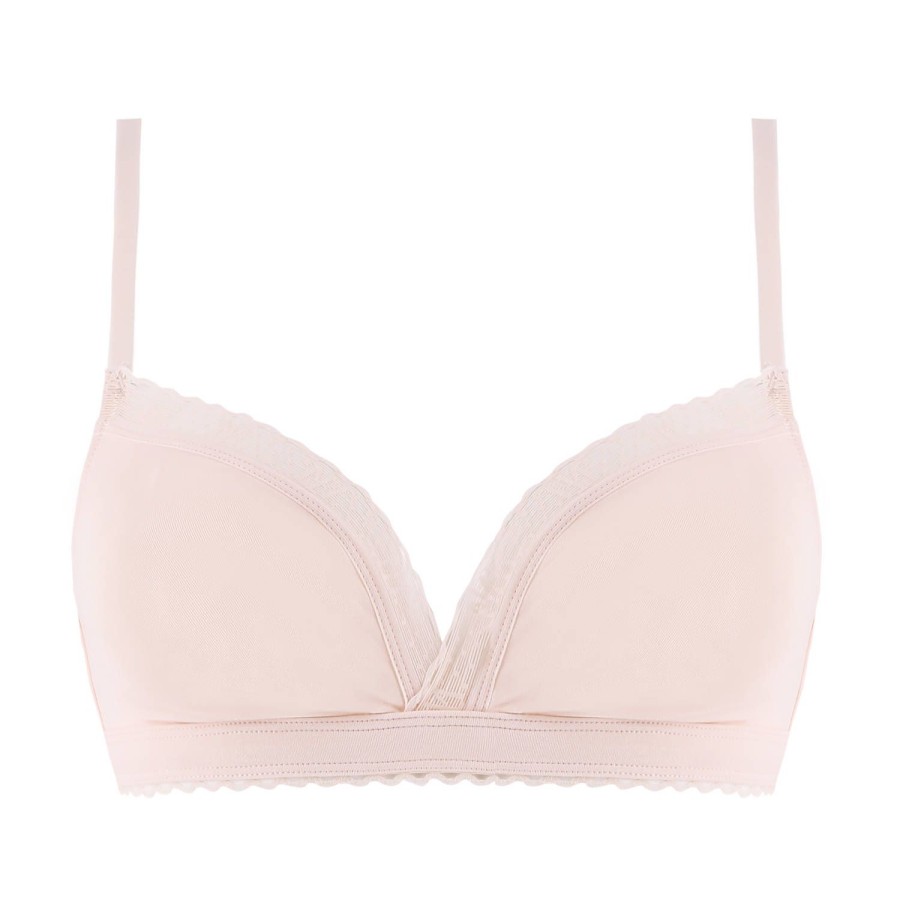 Soutiens-Gorge Maison Lejaby | Soutien-Gorge Sans Armatures Rose Lacte