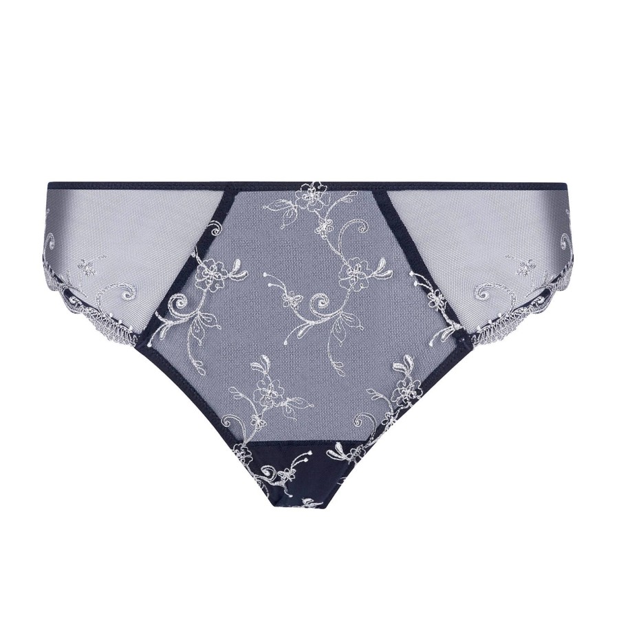 Culottes Lise Charmel | Slip Fantaisie Marine Argent