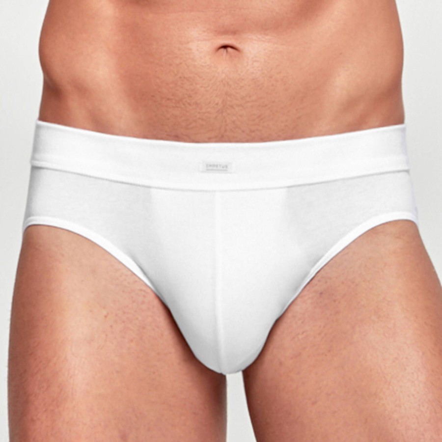 Homme Impetus Slip Homme | Slip Homme En Coton Blanc