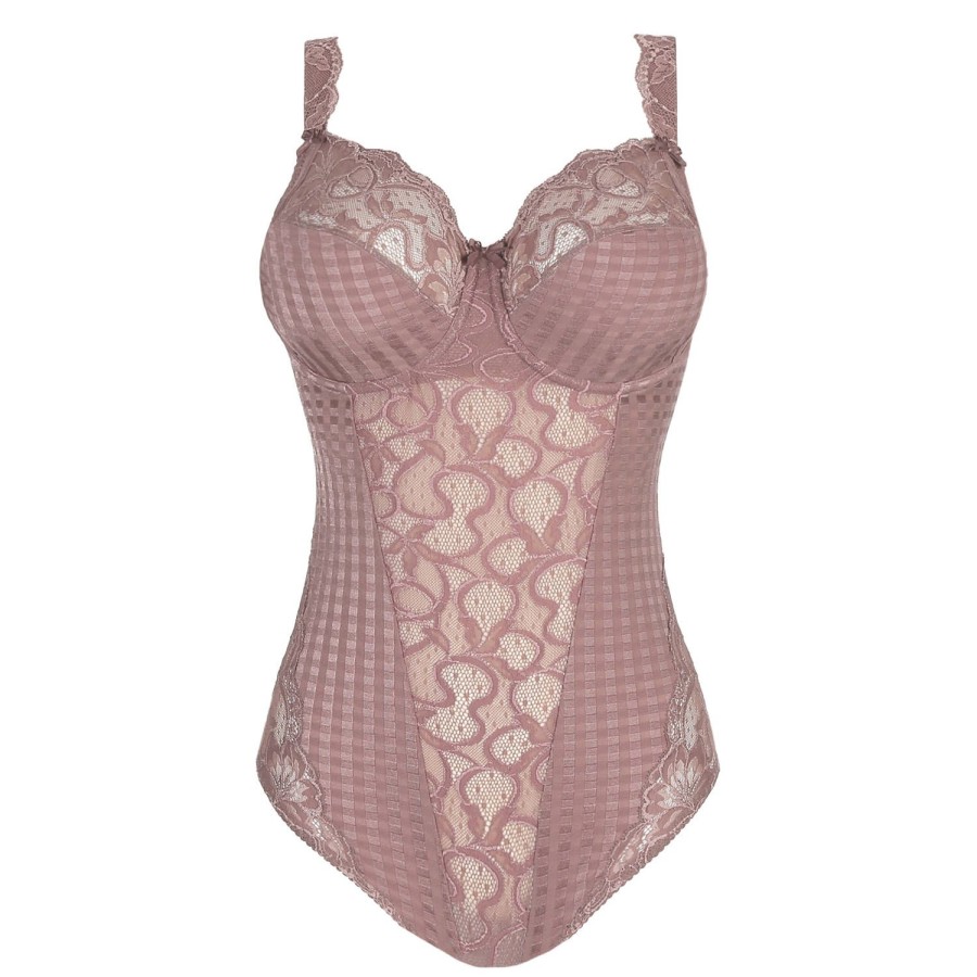 Lingerie PrimaDonna | Body Galbant Satin Taupe