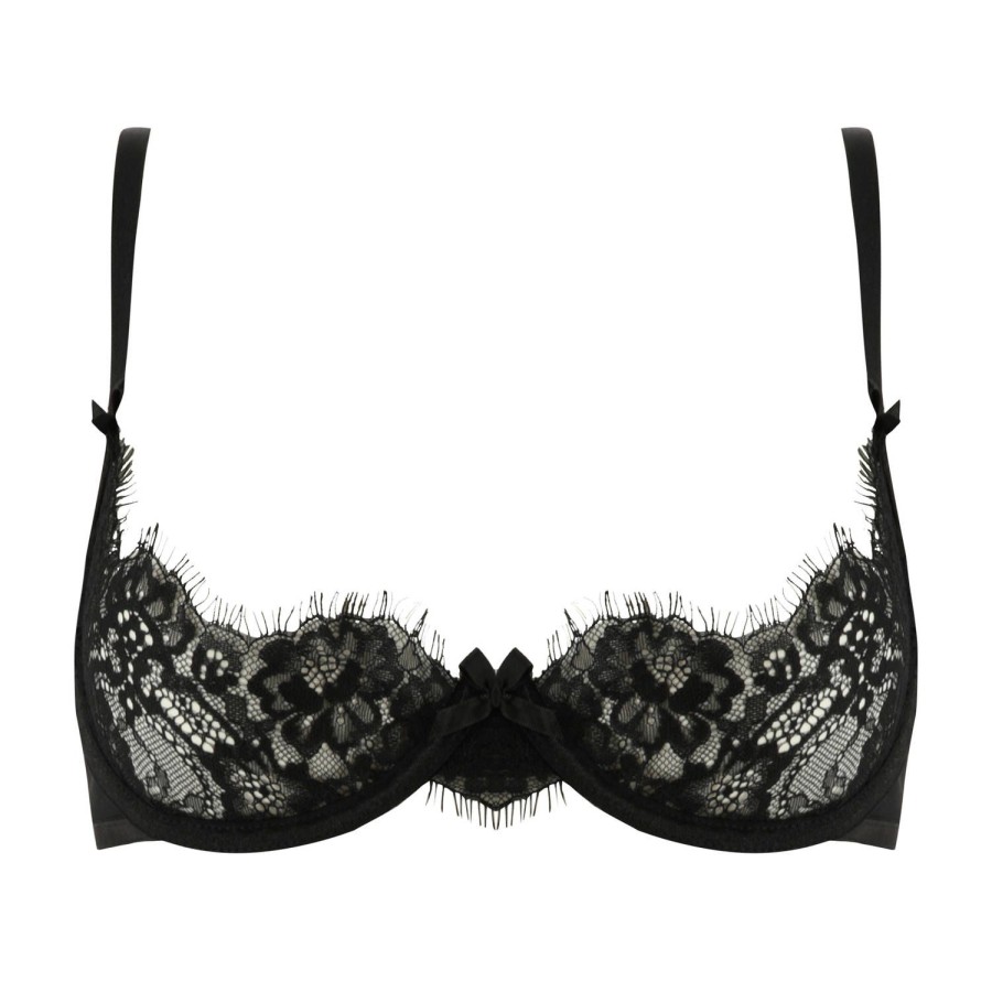 Soutiens-Gorge Dita Von Teese | Soutien-Gorge Ouvert En Dentelle Noir