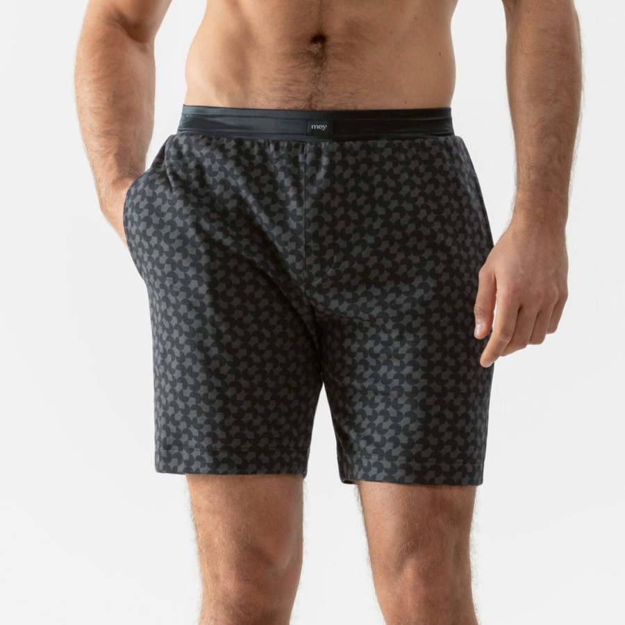 Homme Mey Ensemble De Detente Homme | Short Homme En Coton Indigo