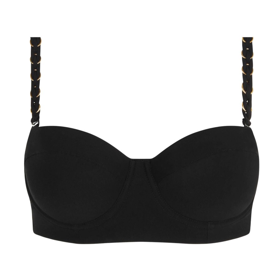 Maillots De Bain Chantelle Bandeau | Haut De Maillot De Bain Bandeau Noir