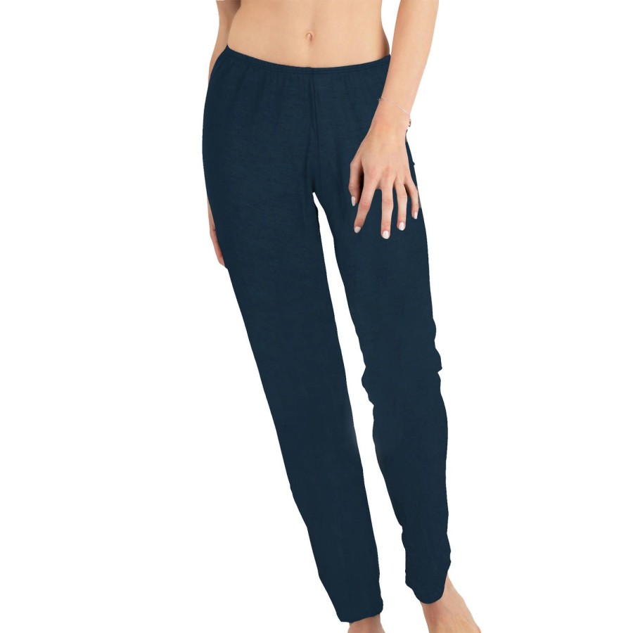 Lingerie De Nuit Antigel | Pantalon Bleu Marine