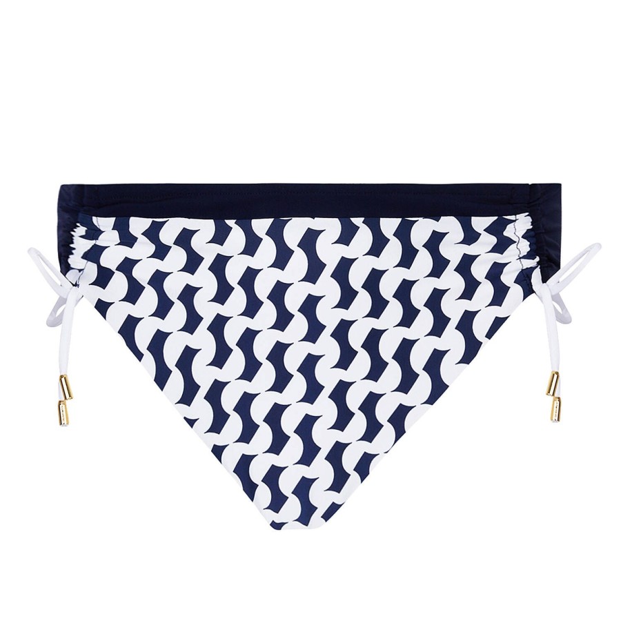 Maillots De Bain Lise Charmel Culotte Et Slip | Bas De Maillot De Bain Slip Coulissant Navy Croisiere