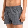 Homme Hanro Calecon Homme | Calecon Homme En Coton Casual Check