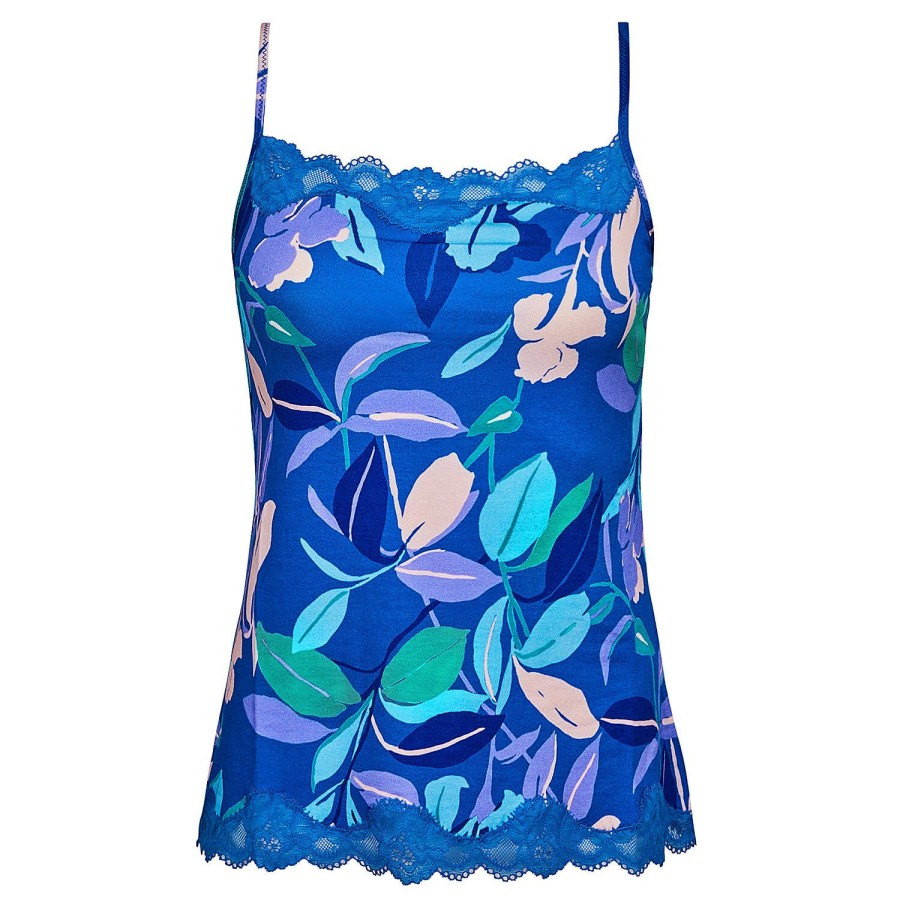 Lingerie De Nuit Antigel | Caraco Bleu Nature