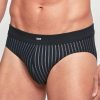 Homme Impetus Slip Homme | Slip Raye Homme En Coton Navy Blue