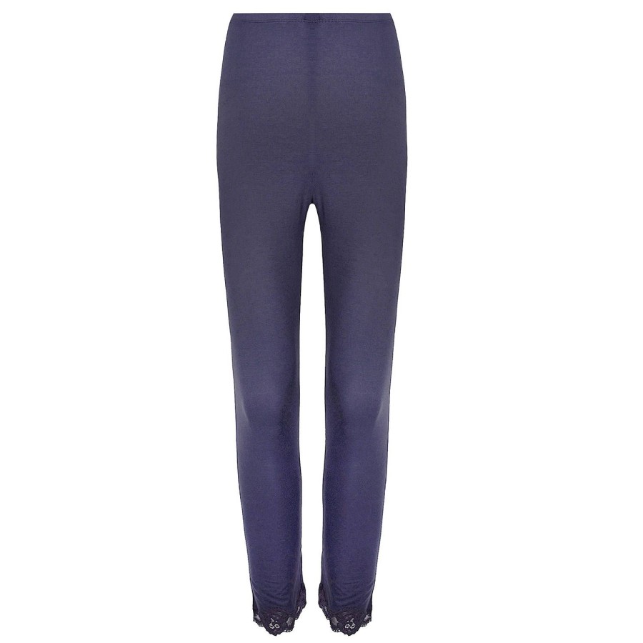 Lingerie De Nuit Antigel | Legging Bleu Purple