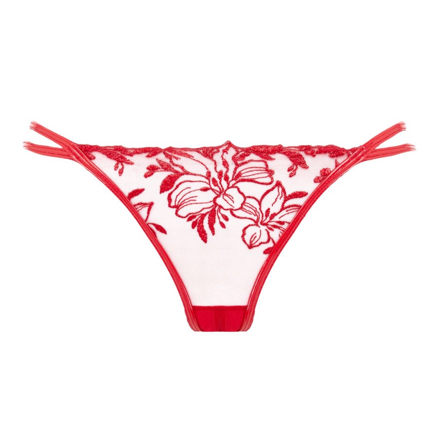 Culottes Agent Provocateur | Slip Ouvert Red