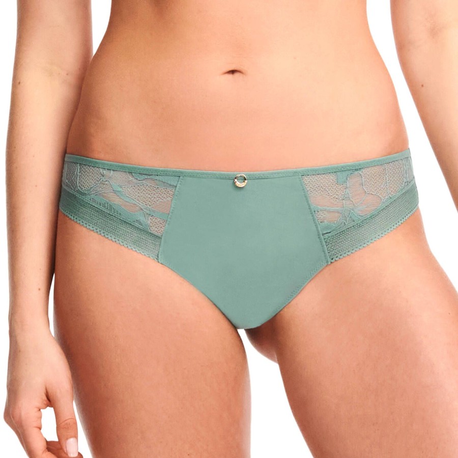 Culottes Chantelle | Tanga Treillis Green