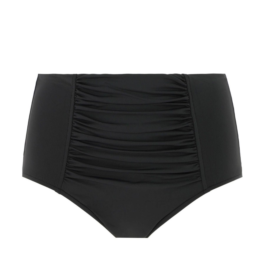 Maillots De Bain Seafolly Culotte Haute | Bas De Maillot De Bain Culotte Haute Noir