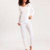 Lingerie De Nuit Hanro | Pyjama En Coton Blanc