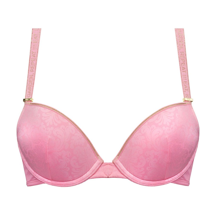 Soutiens-Gorge Marlies Dekkers | Soutien-Gorge Push-Up Ouverture Frontale Royal Pink/Gold