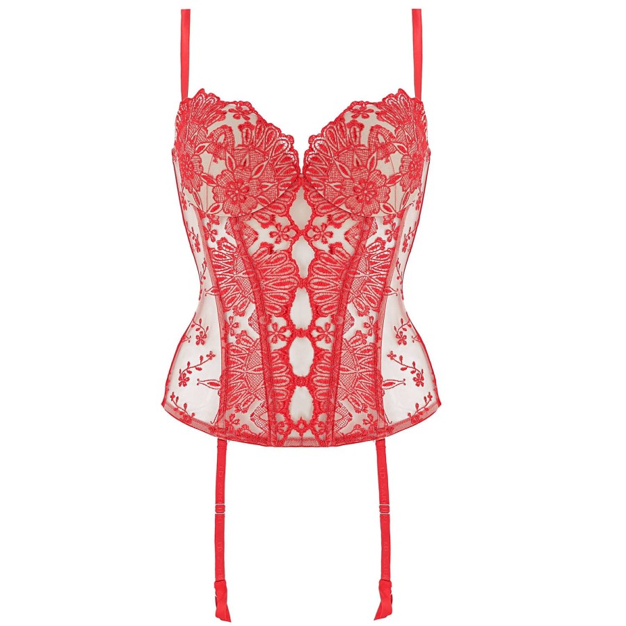 Lingerie I.D. Sarrieri | Guepiere Rouge