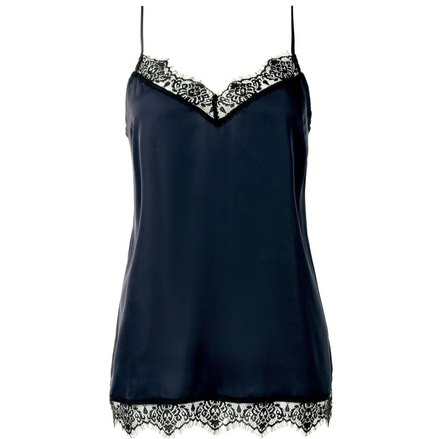 Lingerie De Nuit Simone Pérèle | Caraco En Satin Pleine Lune