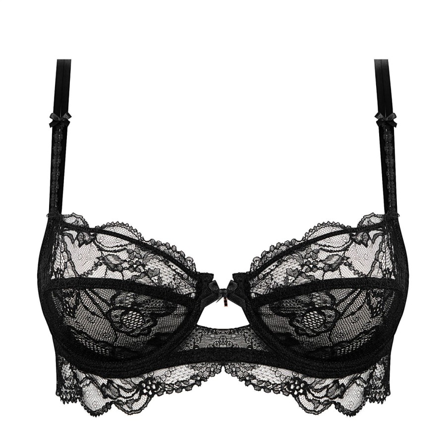 Soutiens-Gorge Lise Charmel | Soutien-Gorge Corbeille En Dentelle Noir