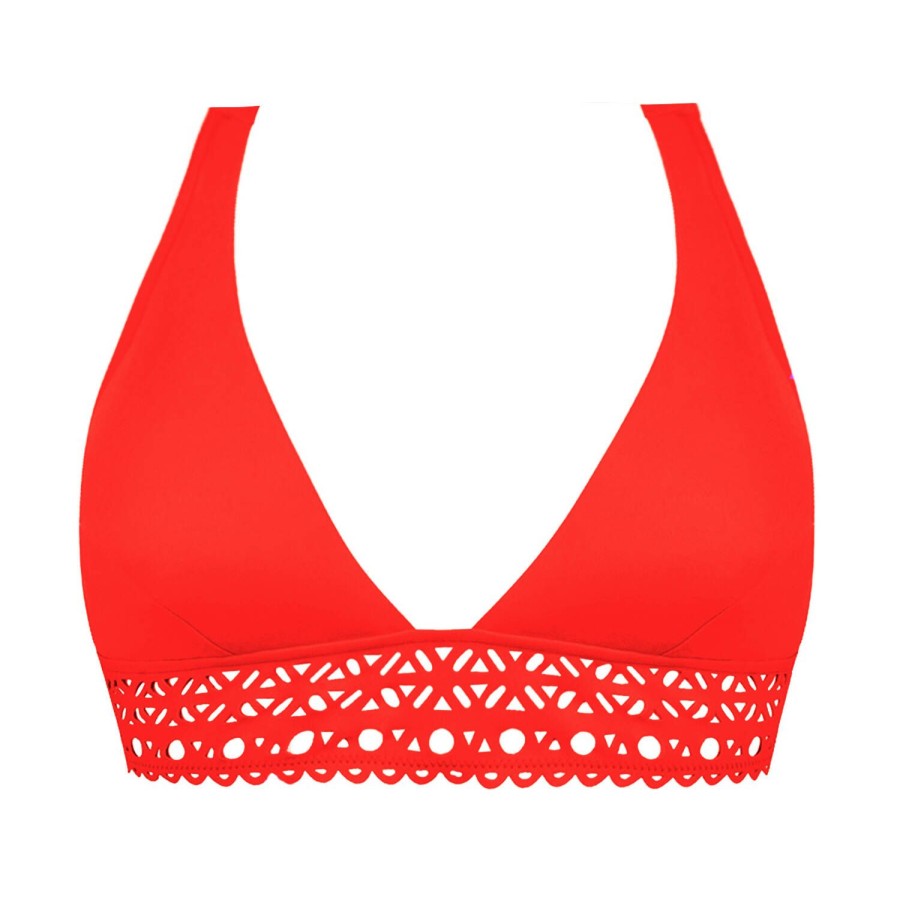 Maillots De Bain Lise Charmel Triangle | Haut De Maillot De Bain Triangle Orange Couture