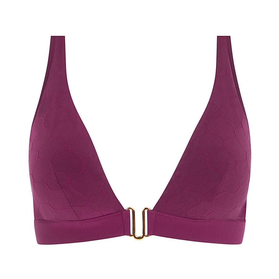 Maillots De Bain Chantelle Triangle | Haut De Maillot De Bain Triangle Purple Potion