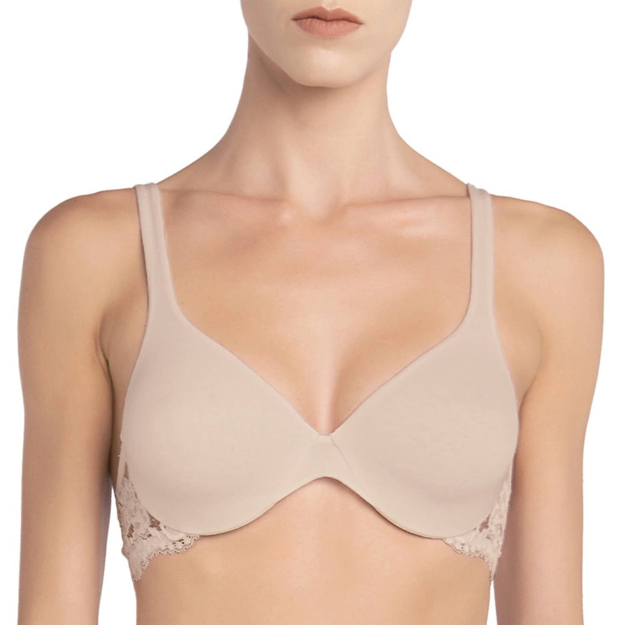 Soutiens-Gorge La Perla | Soutien-Gorge Moule En Coton Beige