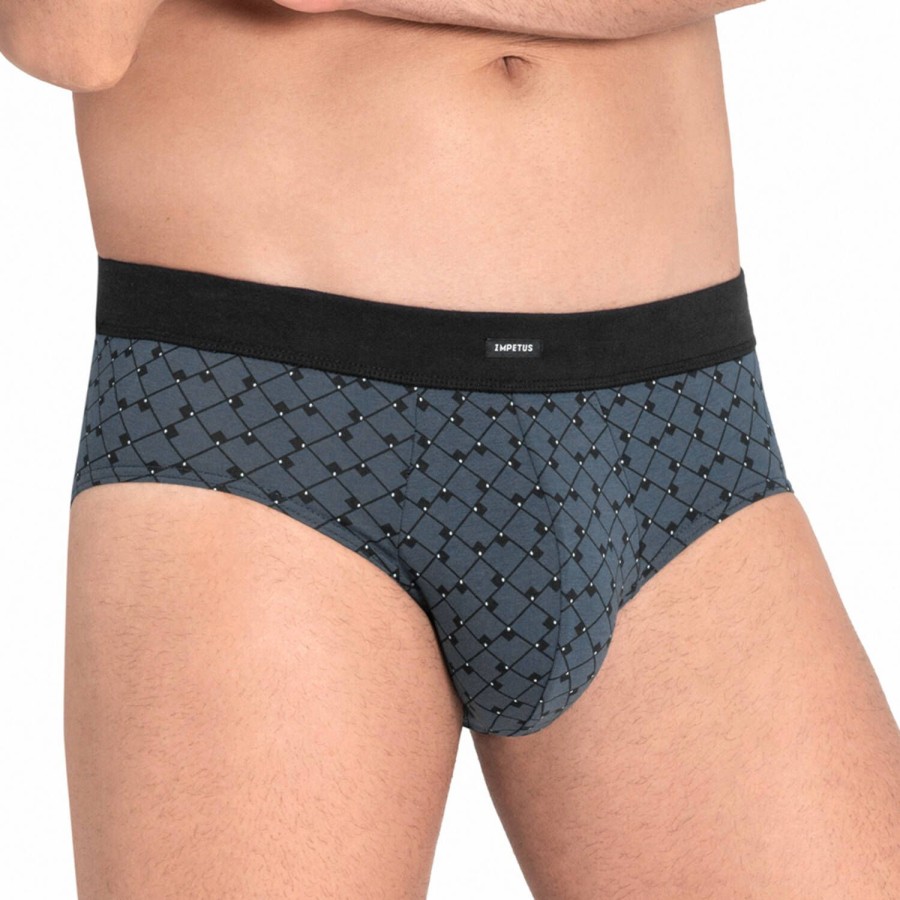 Homme Impetus Slip Homme | Slip Homme En Coton Et Modal Bleu