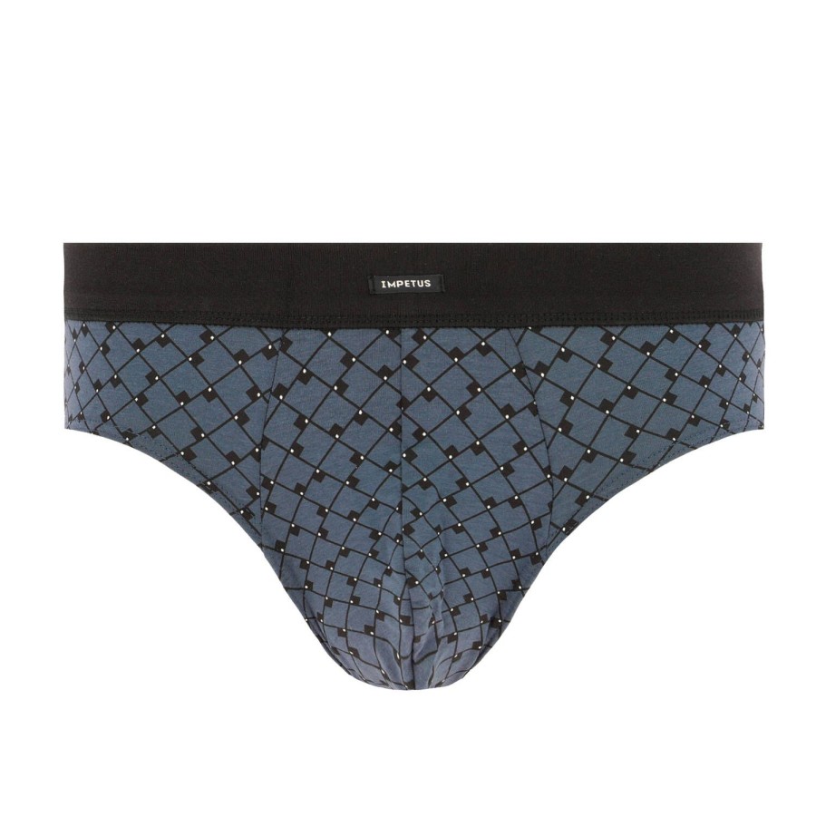 Homme Impetus Slip Homme | Slip Homme En Coton Et Modal Bleu