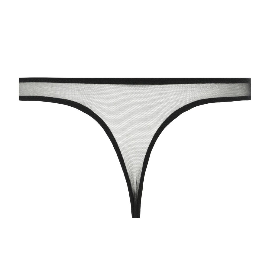 Homme Fleur du Mal String Homme | String Homme Noir