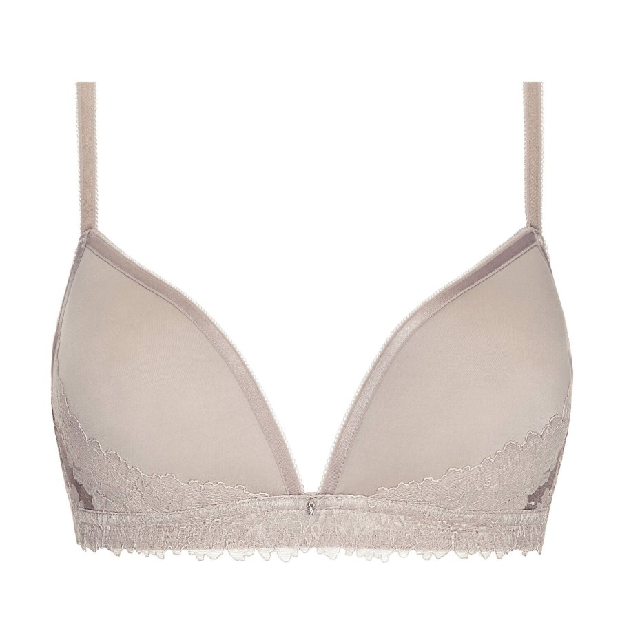 Soutiens-Gorge Mey | Soutien-Gorge Spacer Sans Armatures En Dentelle New Toffee