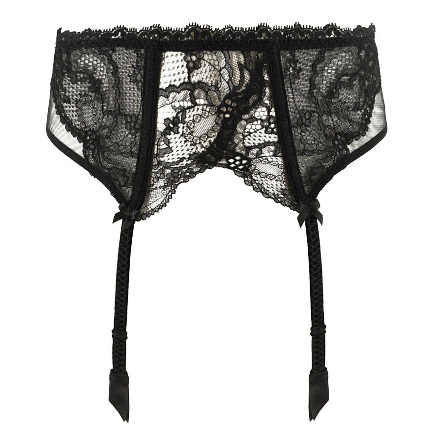 Lingerie Lise Charmel | Porte-Jarretelles En Dentelle Noir