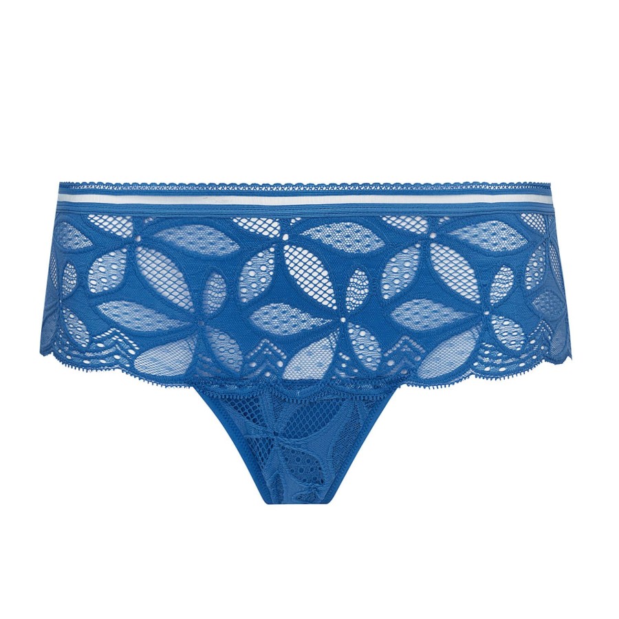 Culottes Antigel | Shorty En Dentelle Stricto Cobalt