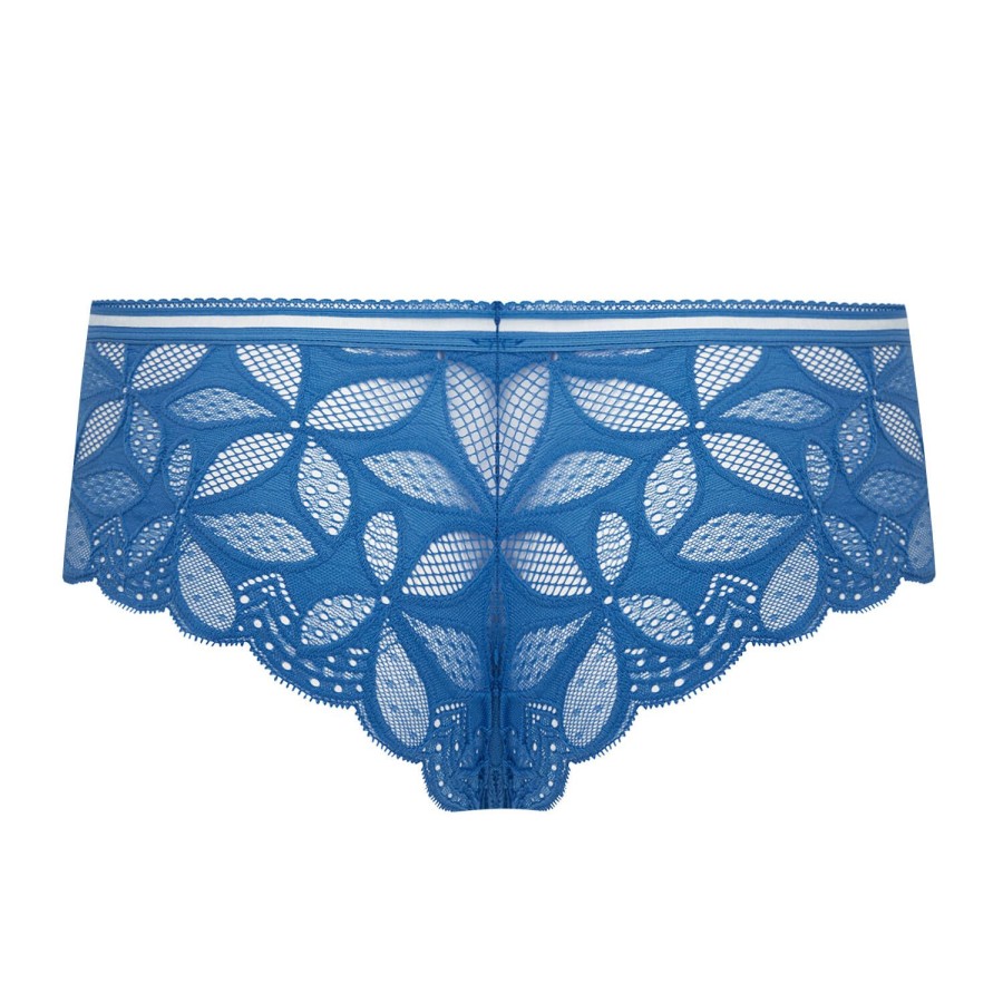 Culottes Antigel | Shorty En Dentelle Stricto Cobalt