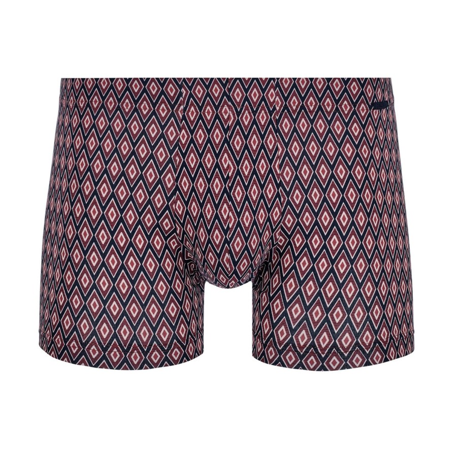 Homme Calida Boxer Homme | Boxer Homme En Coton Mars Red