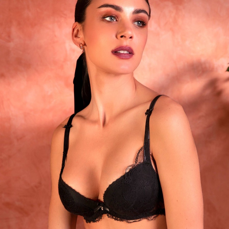 Soutiens-Gorge Lise Charmel | Soutien-Gorge Coques En Dentelle Noir