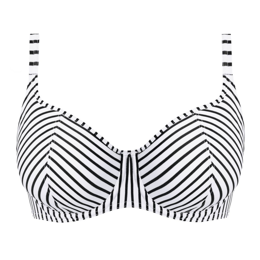 Maillots De Bain Freya Armatures | Haut De Maillot De Bain Decollete Coeur Armatures Stripe Black