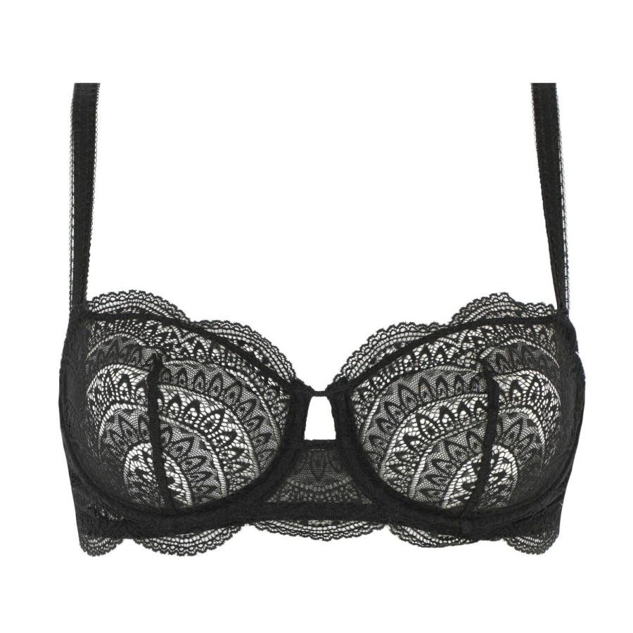 Soutiens-Gorge Simone Pérèle | Soutien-Gorge Corbeille En Dentelle Noir