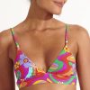 Maillots De Bain Banana Moon Triangle | Haut De Maillot De Bain Triangle Miko Rouge