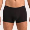 Homme Hanro Boxer Homme | Boxer Homme En Coton Noir