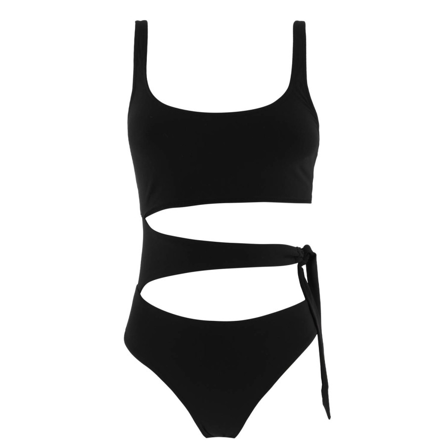 Maillots De Bain Banana Moon Sexy / Trikini | Maillot De Bain 1 Piece Trikini Treasure Sans Armatures Noir