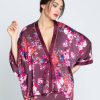 Lingerie De Nuit Lise Charmel | Kimono En Soie Aveu Petale