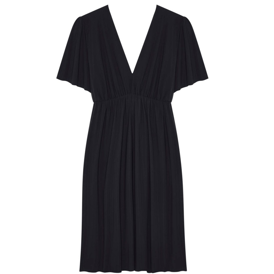 Maillots De Bain Pain de Sucre Robe De Plage | Robe De Plage Sidonie Noir