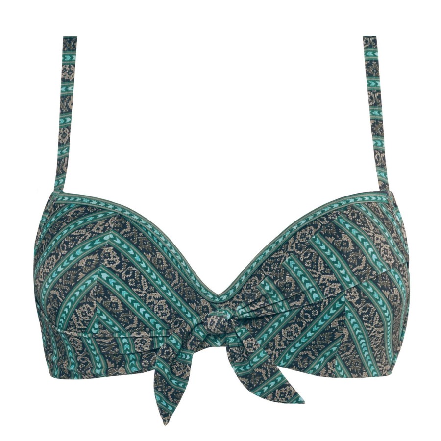 Maillots De Bain Marlies Dekkers Push-Up | Haut De Maillot De Bain Push-Up Armatures Ocean Teal