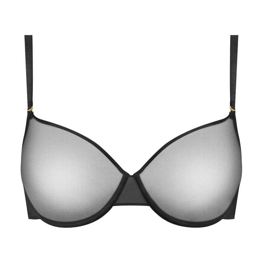 Soutiens-Gorge Maison Close | Soutien-Gorge Corbeille Dahlia Noir