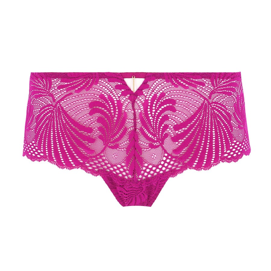 Culottes Aubade | Shorty Saint-Tropez En Dentelle Radiant Pink