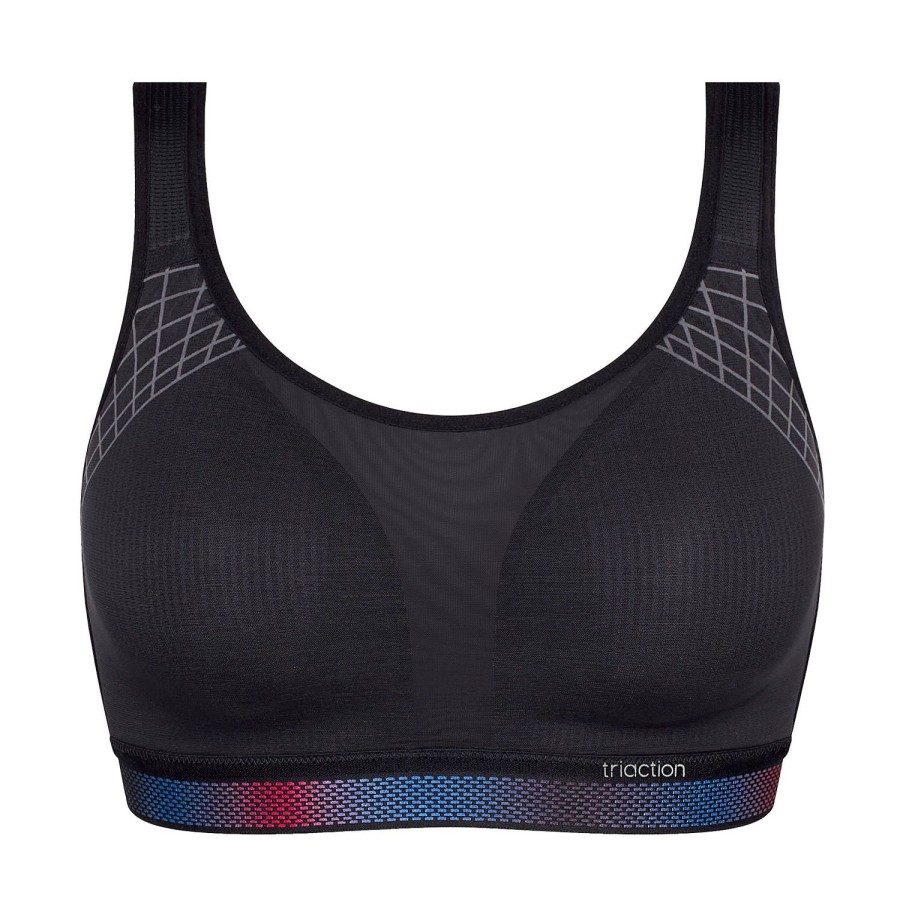 Soutiens-Gorge Triumph | Brassiere De Sport Minimiseur Cardio Cloud Noir