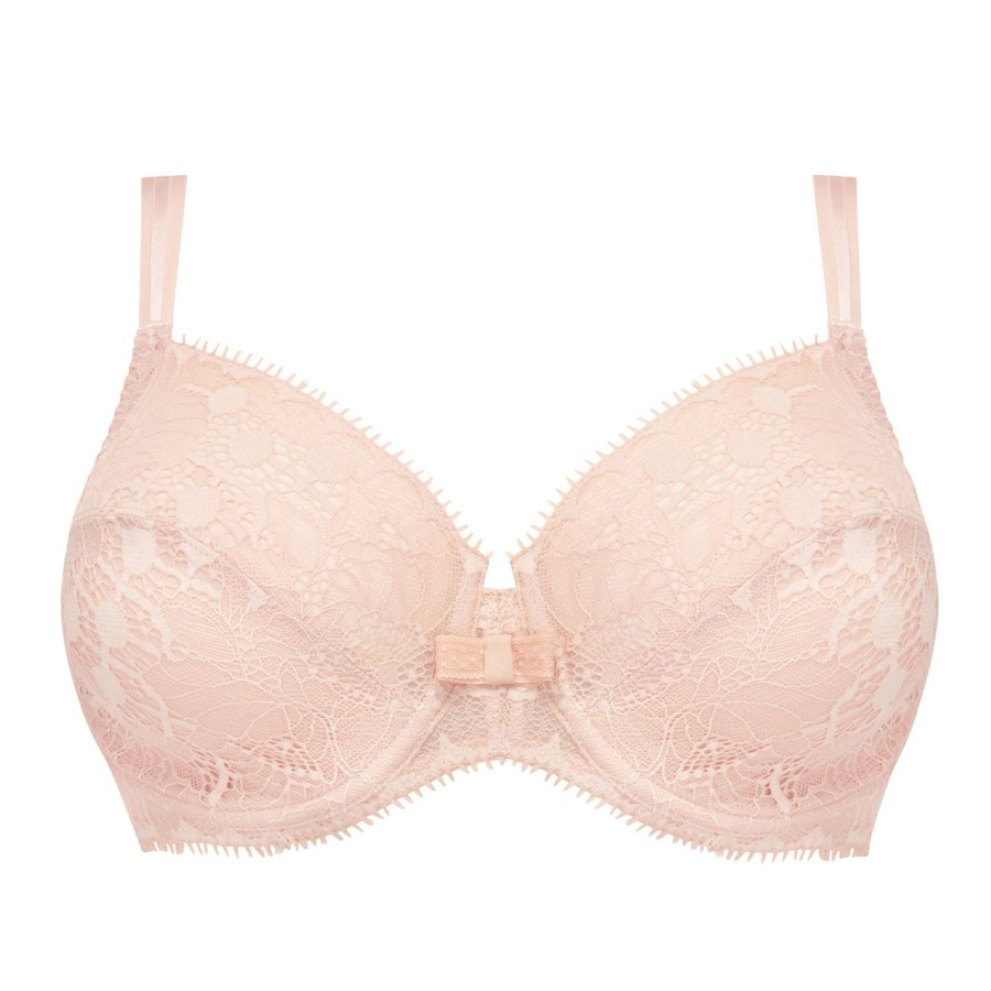 Soutiens-Gorge Chantelle | Soutien-Gorge Emboitant En Dentelle Beige Dore